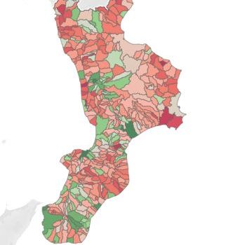 Reddito mediano Calabria