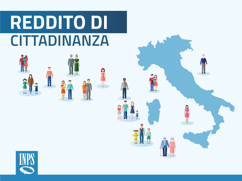 Infografica Reddito di Cittadinanza