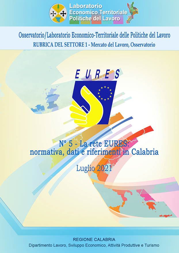 Numero 5 – Rete EURES: normativa, dati e riferimenti in Calabria