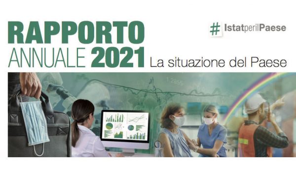 Copertina Rapporto Annuale ISTAT 2021