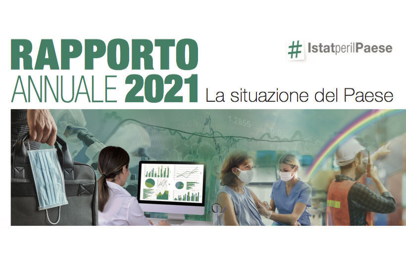 Copertina Rapporto Annuale ISTAT 2021