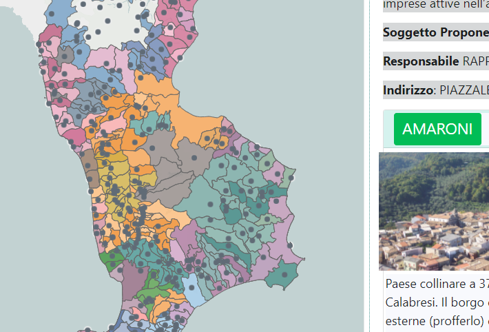 Distretti Calabria