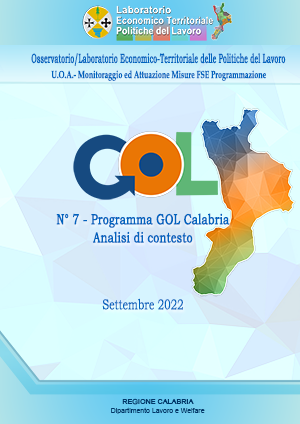 Numero 7 – Programma GOL Calabria – Analisi di contesto
